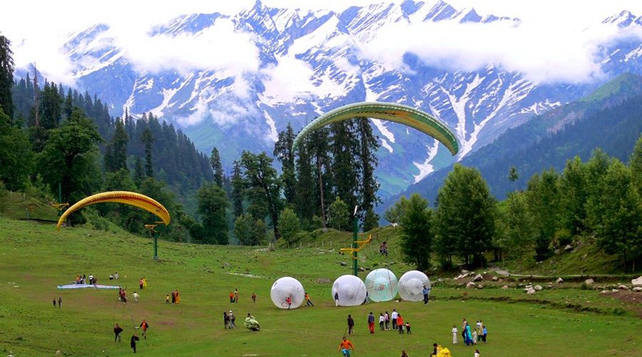 Solang Valley, Solang Nala, Manali, Himachal Pradesh, India, Asia