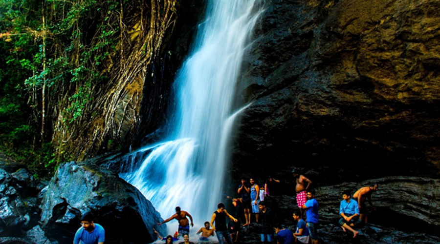 Soochipara Falls Or Sentinel Rock Waterfalls, Vellarimala, Wayanad, Kerala