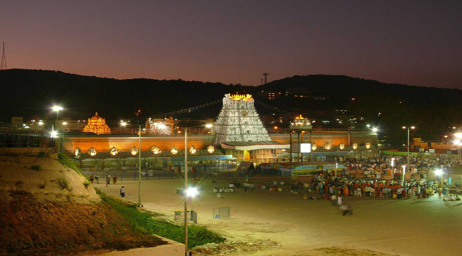 Venkateswara Temple, Tirumala, Andhra Pradesh, India, Asia