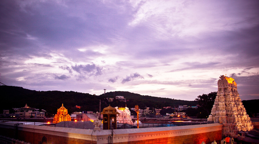 Venkateswara Temple, Tirumala, Andhra Pradesh, India, Asia