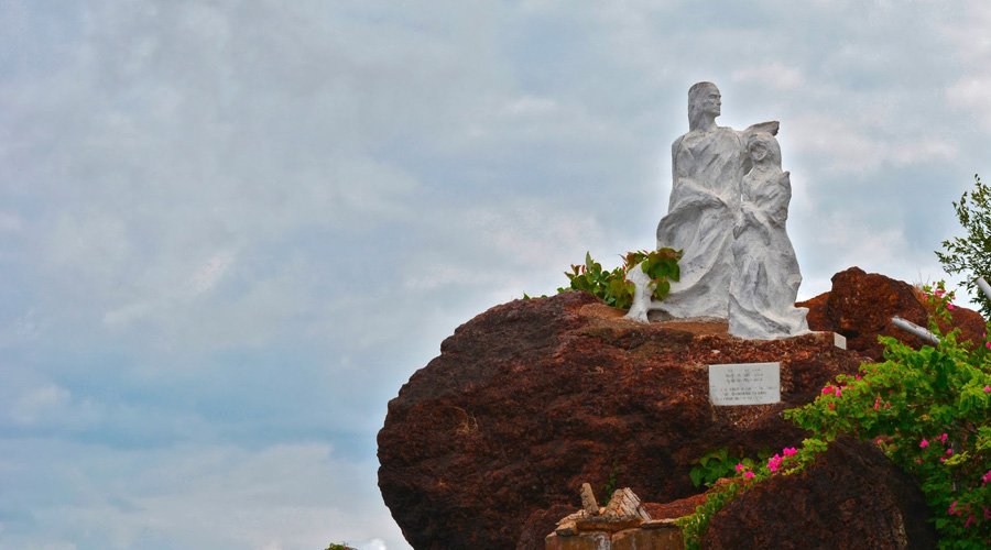 Dias Beach or Dona Paula Beach, Panaji, Centre Goa, Goa, India