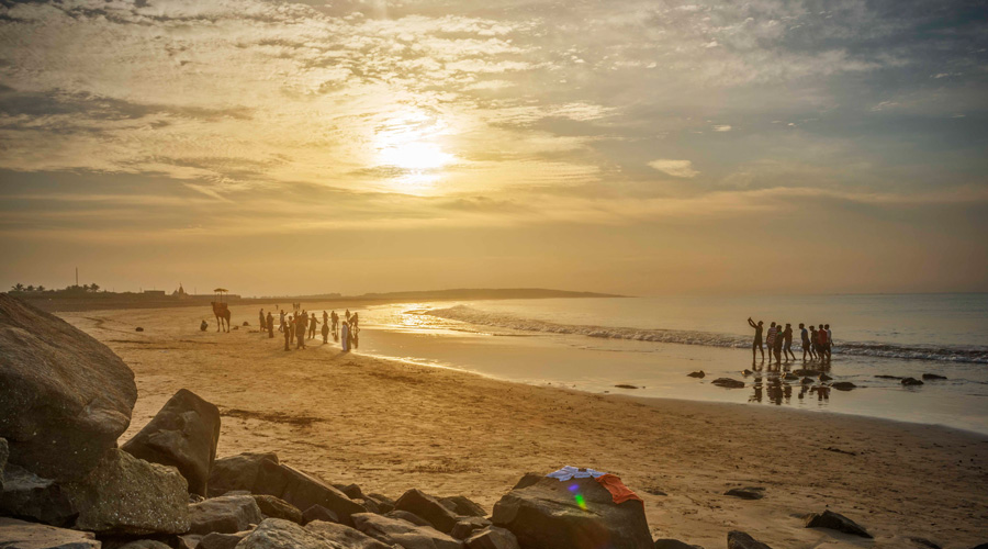 Dwarka Beach, Dwarka, Gujarat, India