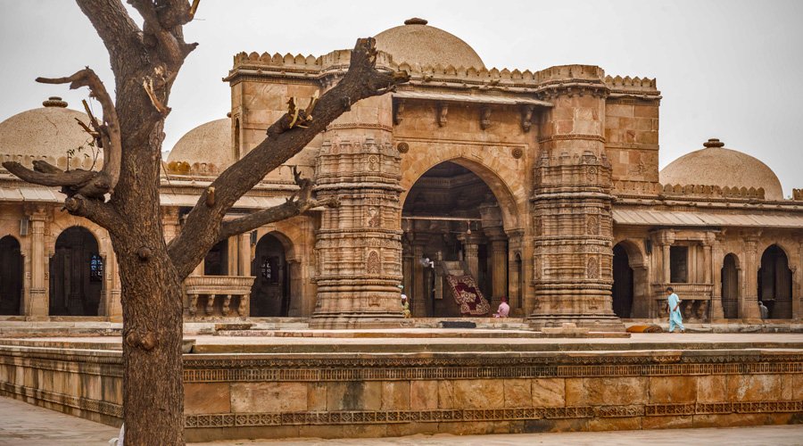 Jama Mosque, Ahmedabad, Gujarat, India