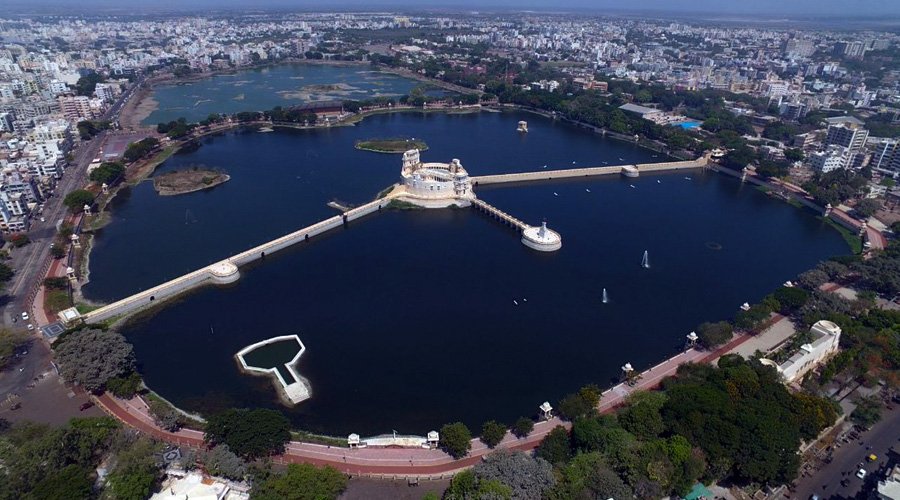 Lakhota Lake, Jamnagar, Gujarat, India