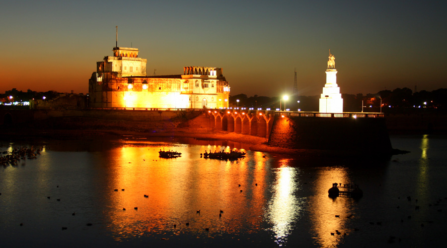 Lakhota Lake, Jamnagar, Gujarat, India