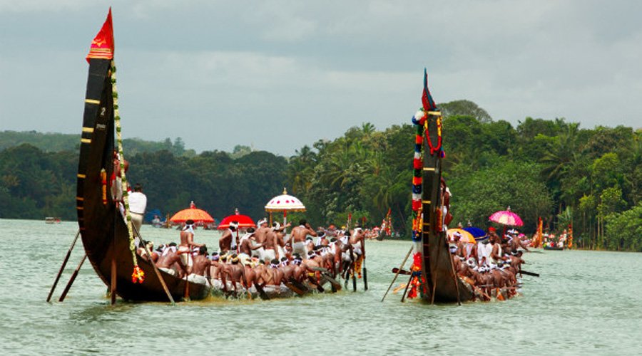 Nehru Trophy Boat Race, Punnamada Lake, Alappuzha, Kerala, India