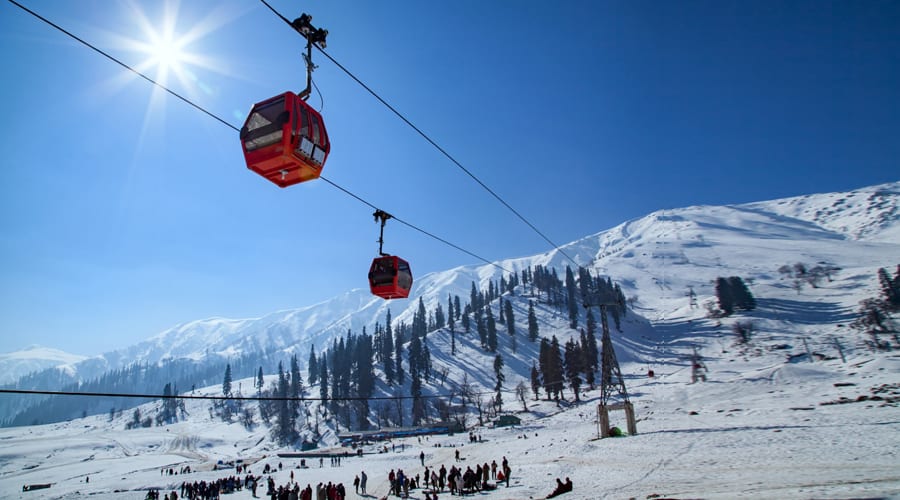 Gondola Ride, Gulmarg, Jammu and Kashmir, India