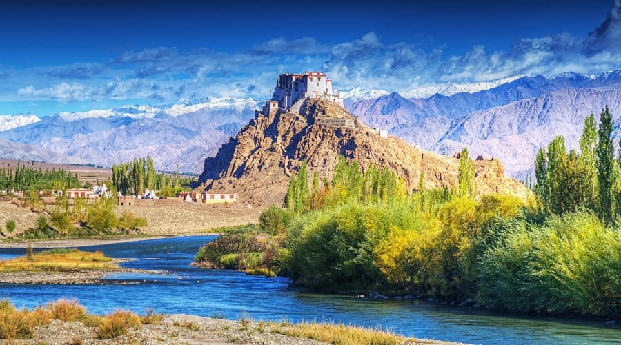Stakna Monastery, Leh, Ladakh, Jammu and Kashmir, India