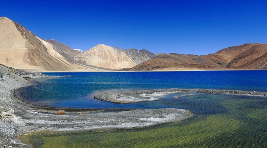 Pangong Tso (Pangong Lake), Leh, Ladakh, Jammu and Kashmir, India