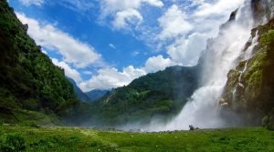 Nuranang Falls, Cona, Shannan, Tawang, Arunachal Pradesh, North East, India