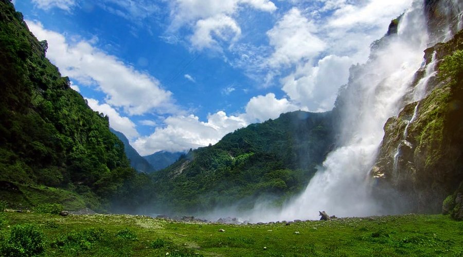 Nuranang Falls, Cona, Shannan, Tawang, Arunachal Pradesh, North East, India