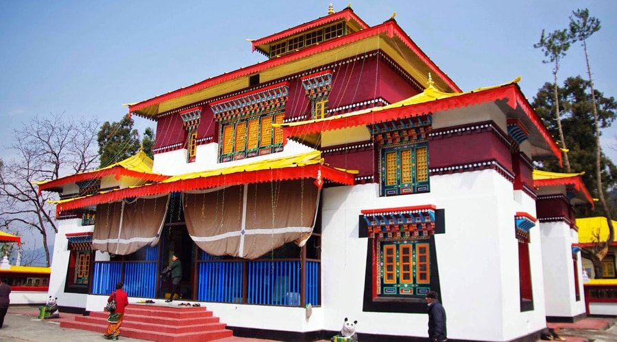 Enchey Monastery, Gangtok, Sikkim, North East, India