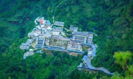 Bhavan View From Bhairav Nath, Vaishno Devi Yatra, Katra, Jammu and Kashmir, India