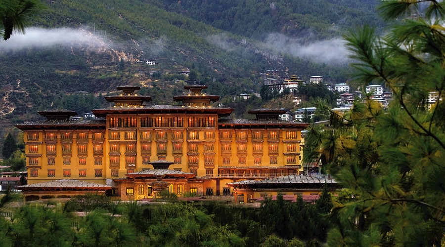 Tashichho Dzong Monastery, Thimphu, Bhutan, Asia