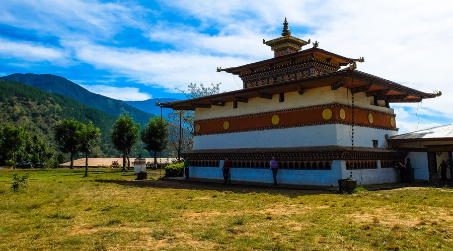 Chimi Lhakhang Monastery @ Punakha, Bhutan, Asia