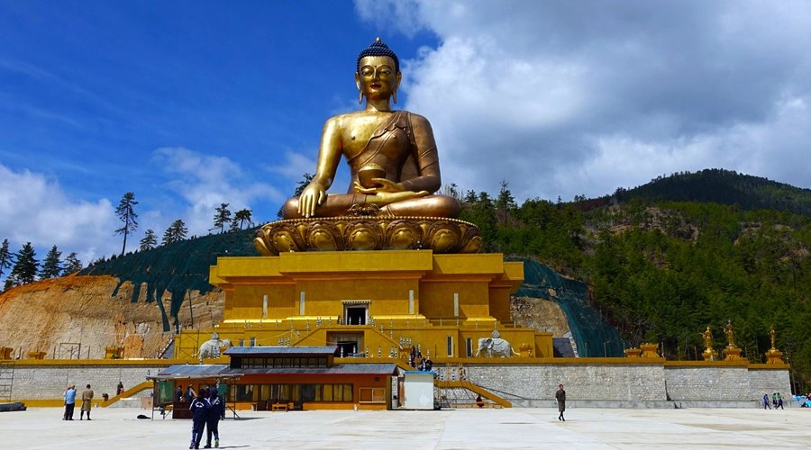 Buddha Dordenma Statue, Kuensel Phodrang, Thimphu, Bhutan, Asia