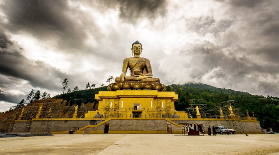 Buddha Dordenma Statue, Kuensel Phodrang, Thimphu, Bhutan, Asia
