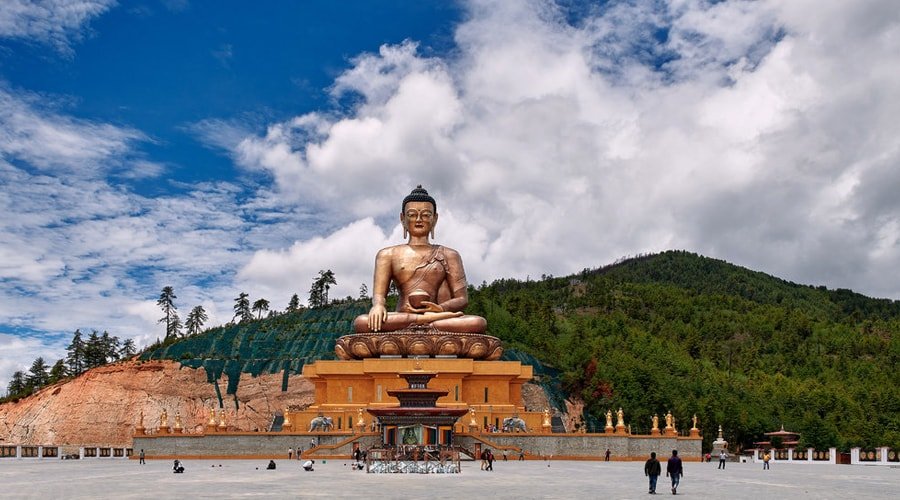 Buddha Dordenma Statue, Kuensel Phodrang, Thimphu, Bhutan, Asia