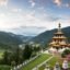 Khamsum Yulley Namgyal Choeten, Thimphu to Punakha Hwy, Bhutan, Asia