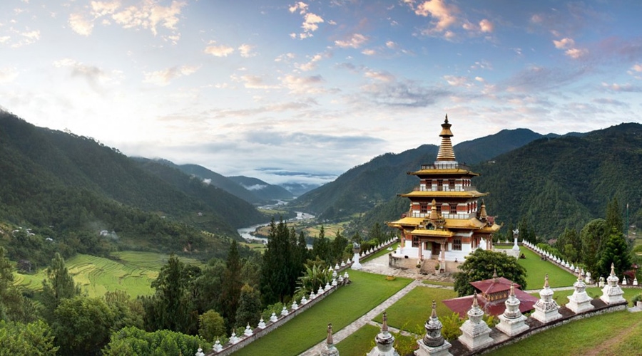 Khamsum Yulley Namgyal Choeten, Thimphu to Punakha Hwy, Bhutan, Asia