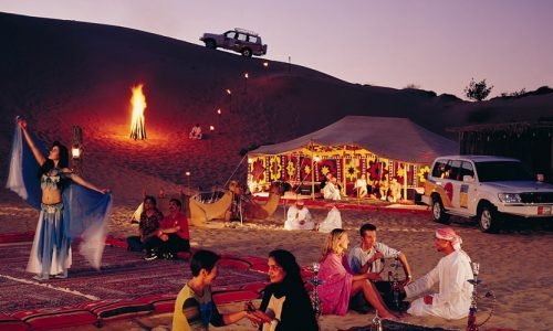 Dance @ Desert Safari, Al Qudra Desert, Dubai, United Arab Emirates, Middle East