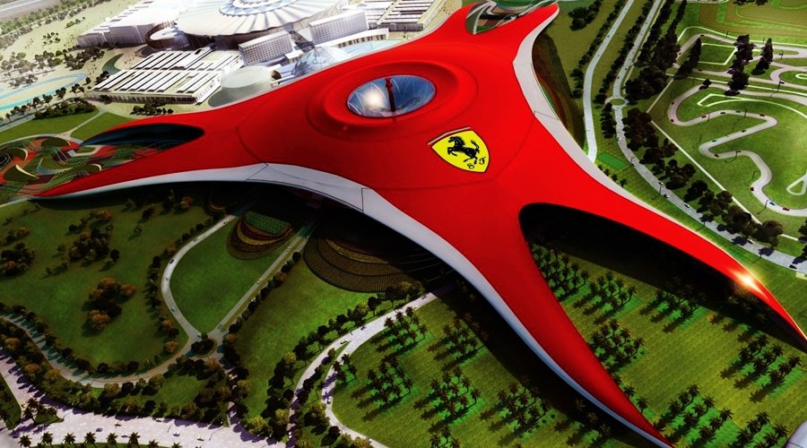 Ferrari World, Abu Dhabi, United Arab Emirates, Middle East