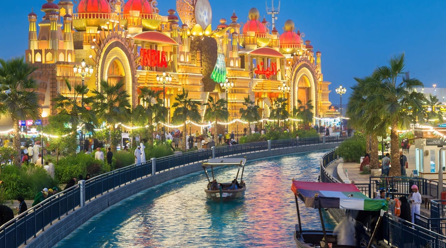 India Pavilion, Global Village, Dubai, United Arab Emirates, Middle East