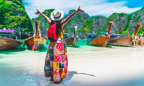 Romantic, Phi Phi Islands, Phuket, Thailand, Asia