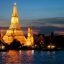 Wat Arun Ratchavararam Tempal of Dawn, Bangkok, Thailand, Asia