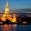 Wat Arun Ratchavararam Tempal of Dawn, Bangkok, Thailand, Asia