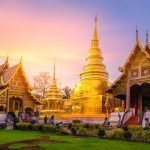 Wat Phra Singh (Gold Temple), Chiang Mai, Thailand, Asia