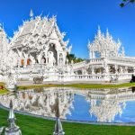 Wat Rong Khun (White Temple), Chiang Rai, Thailand, Asia