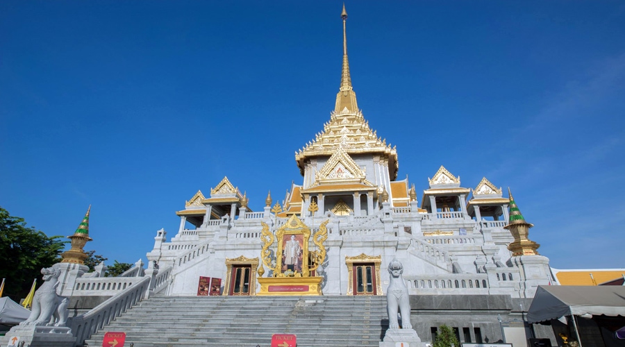 Wat Traimit Withayaram Worawihan (Golden Buddha), Bangkok, Thailand, Asia