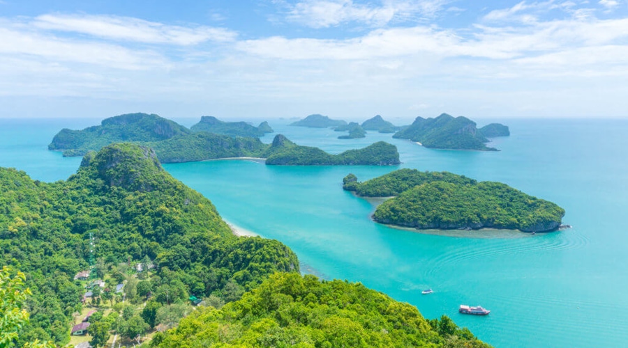 Mu Koh Angthong National Marine Park, Ko Samui, Thailand, Asia