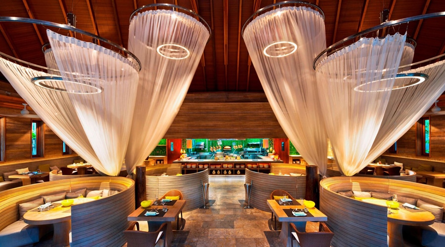 Dining, W Maldives by Marriott International, Fesdu Island, Maldives, South Asia