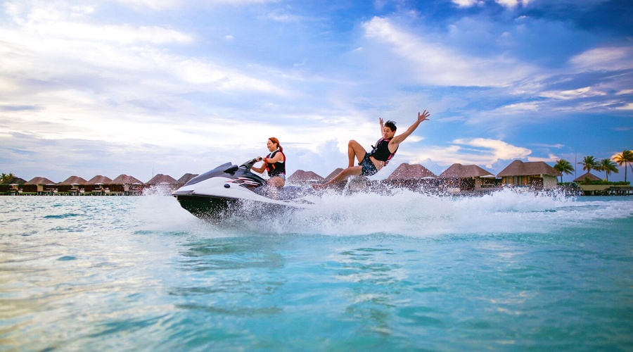 Jet Skiing @ W Maldives by Marriott International, Fesdu Island, Maldives, South Asia