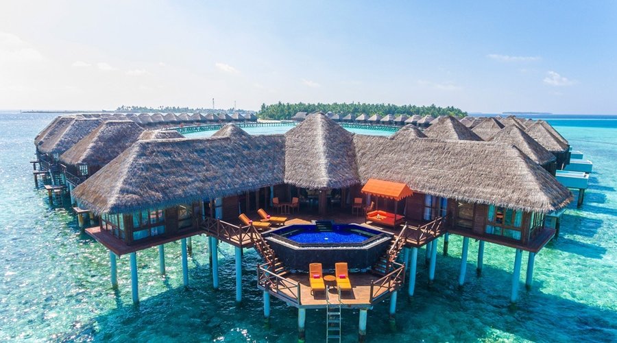Grand Reef Suite, Sun Aqua Vilu Reef Resort, Dhaalu Atoll, Maldives, South Asia