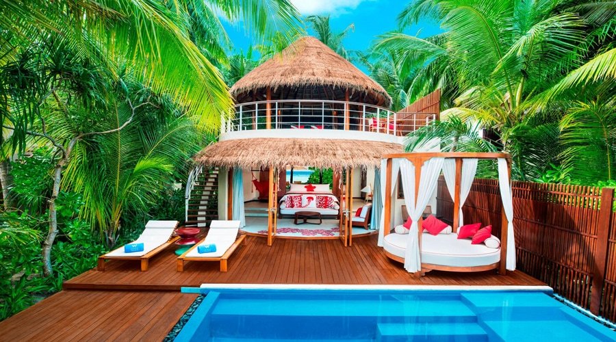 Wonderful Beach Oasis, W Maldives by Marriott International, Fesdu Island, Maldives, South Asia