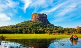 Sigiriya or Sinhagiri Rock, Sigiriya, Sri Lanka, Asia