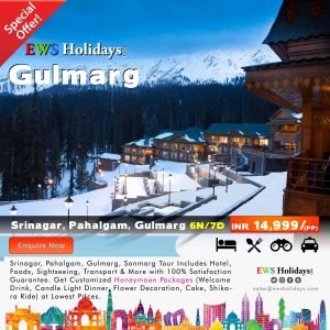 Gulmarg Tour 6N/7D @ 14,999