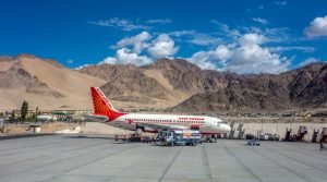 Kushok Bakula Rimpochee Airport, Leh, Ladakh, India