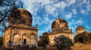 Qutb Shahi Tombs, Hyderabad, Telangana, India, Asia
